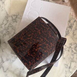 Elegant Brown Patterned Women's Bag